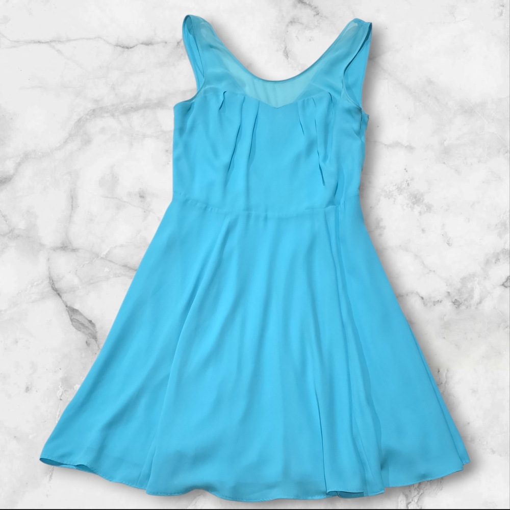 Express Turquoise Sleeveless Dress Size 2 B75
